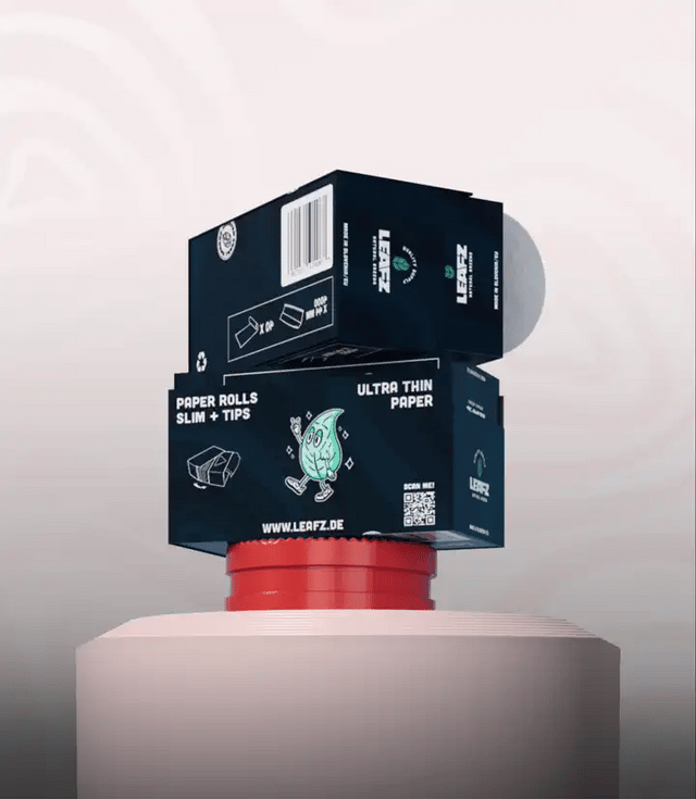 LEAFZ Rolling Paper | Rolls | 4M Ultra Thin | Made in EU