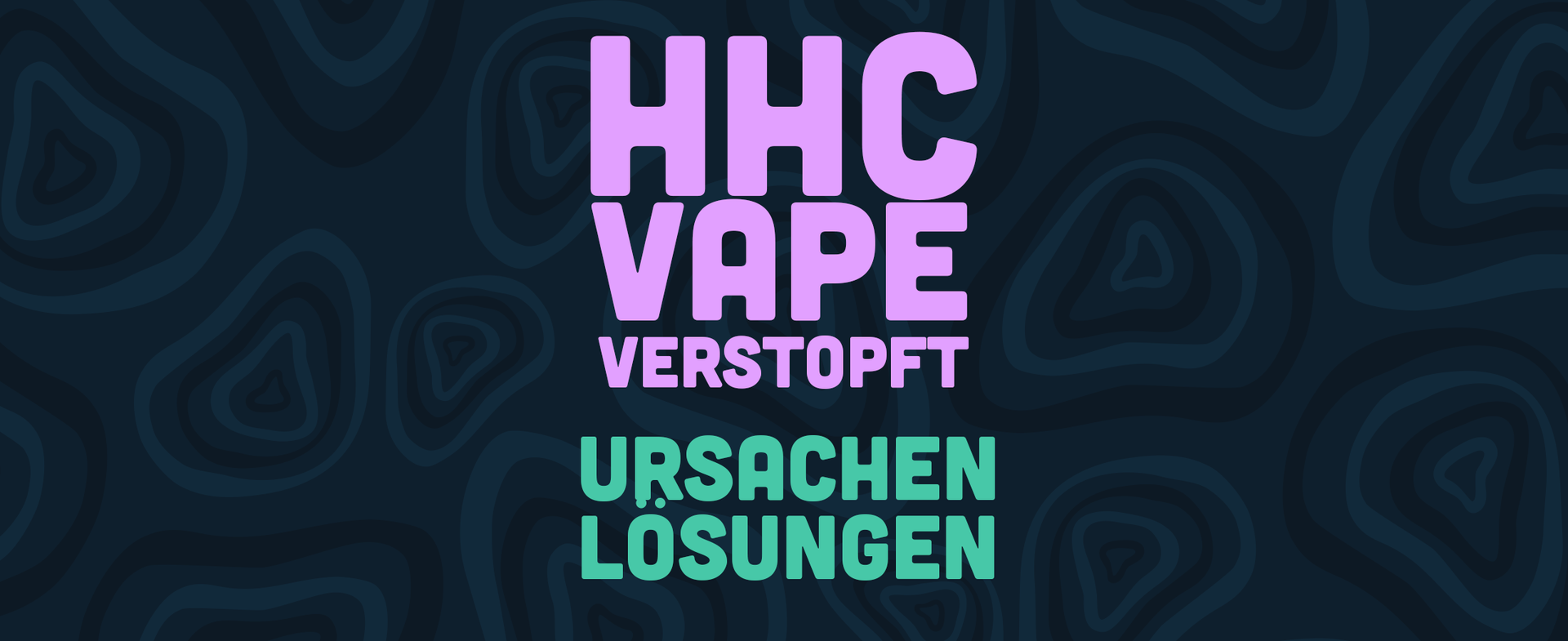 HHC Vape verstopft? Verstehen, Vorbeugen und Beheben