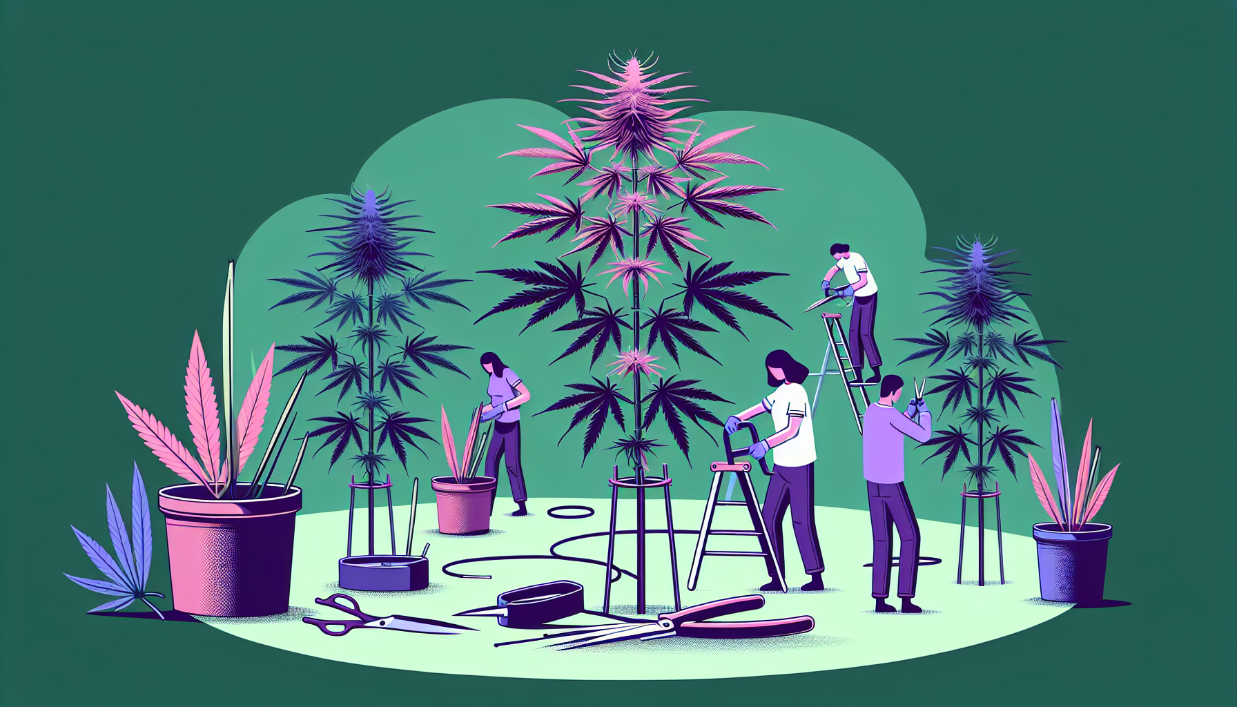 Cannabis-Trimmen Meistern: Effektive Techniken und Ihre Vorteile für Gesunde Pflanzen