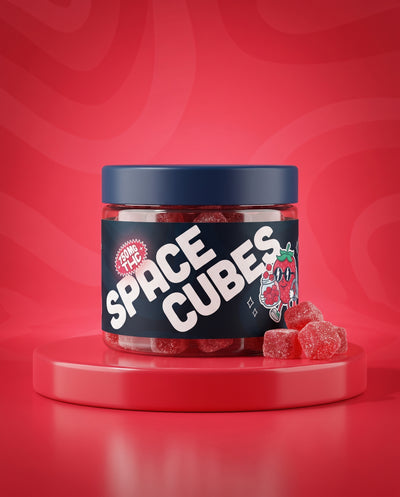 Spacecubes Erdbeere