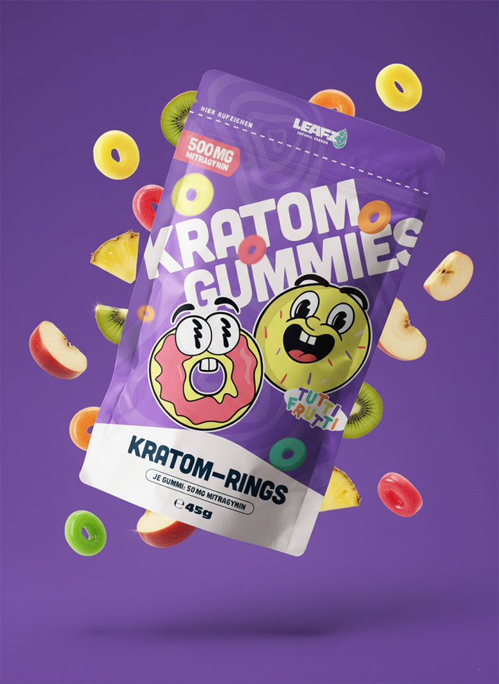 Kratom Gummibärchen | 500mg Mitragynin | 10 Stk