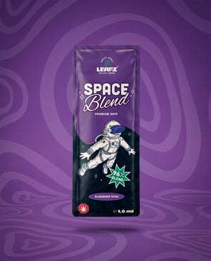 LEAFZ Space Blend Vape 1 ml – Sorte Blueberry Kush