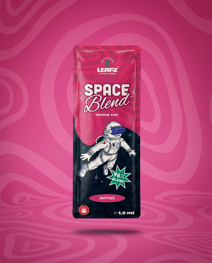 LEAFZ Space Blend Vape 1 ml – Sorte Zkittlez