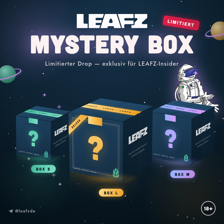 LEAFZ Mystery Box – limitierter Mystery-Drop